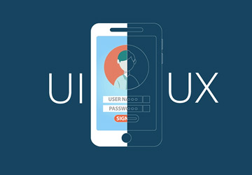 طراحی گرافیک وب سایت UX و UI 