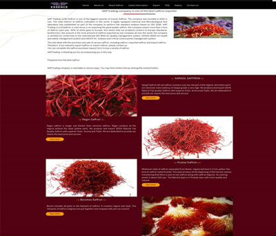 export of saffron